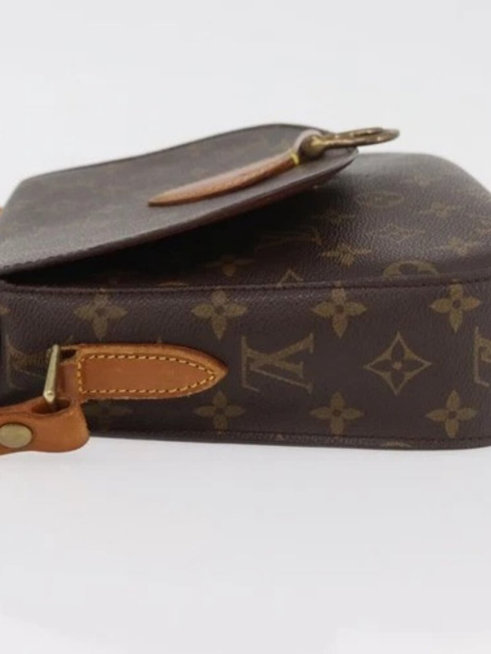 LOUIS VUITTON Monogram Saint Cloud GM Shoulder Bag M51242 LV Auth 176282 - Picture 4 of 16